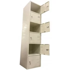Vestiaire 6 casiers 400 mm B16 - Vestiaires - BSA PRO