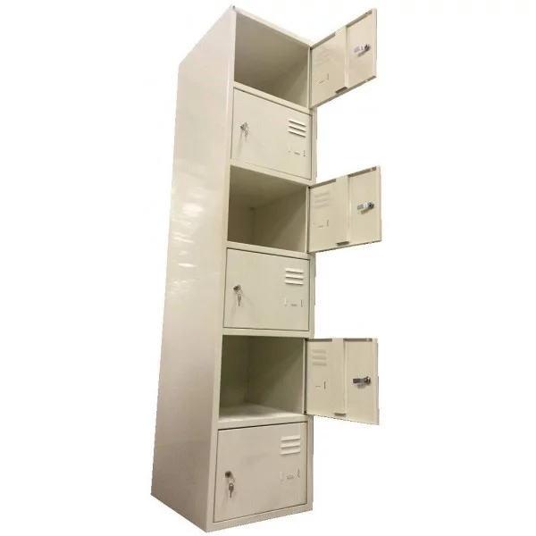 Vestiaire 6 casiers 400 mm B16 - Vestiaires - BSA PRO