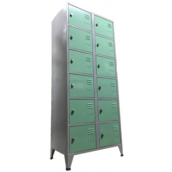 Vestiaire 12 casiers 300 mm A212 - Vestiaires - BSA PRO
