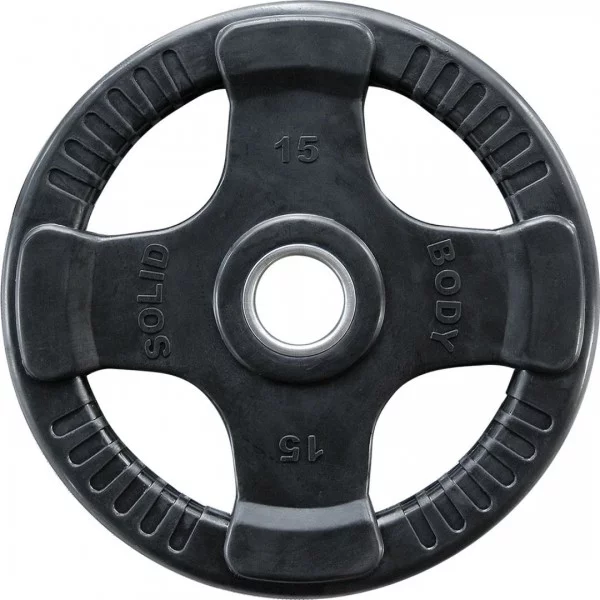 Disques olympique d'entrainement noir - Disques Olympiques - BSA PRO