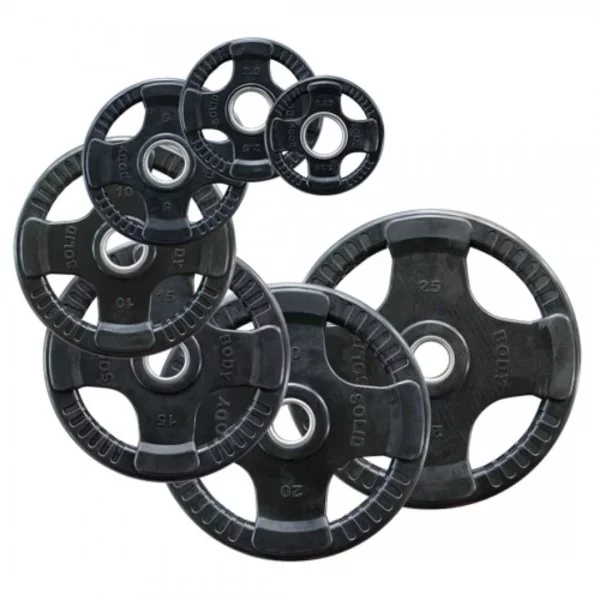 Disques olympique d'entrainement noir - Disques Olympiques - BSA PRO