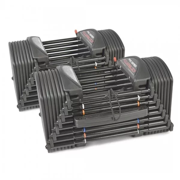 PowerBlock Pro 50 Set - Haltères de musculation - BSA PRO