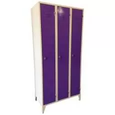 Armoire 3 vestiaires VP3 Armoires BSA PRO