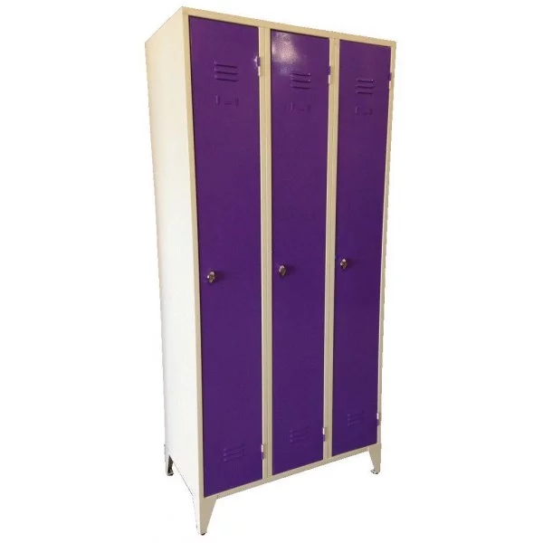 Armoire 3 vestiaires VP3 - Armoires - BSA PRO