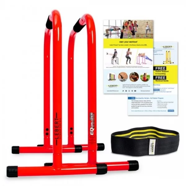 Lebert Equalizer rouge - Barres parallèles - BSA PRO