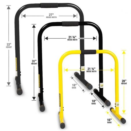 Lebert Equalizer noir - Barres parallèles - BSA PRO