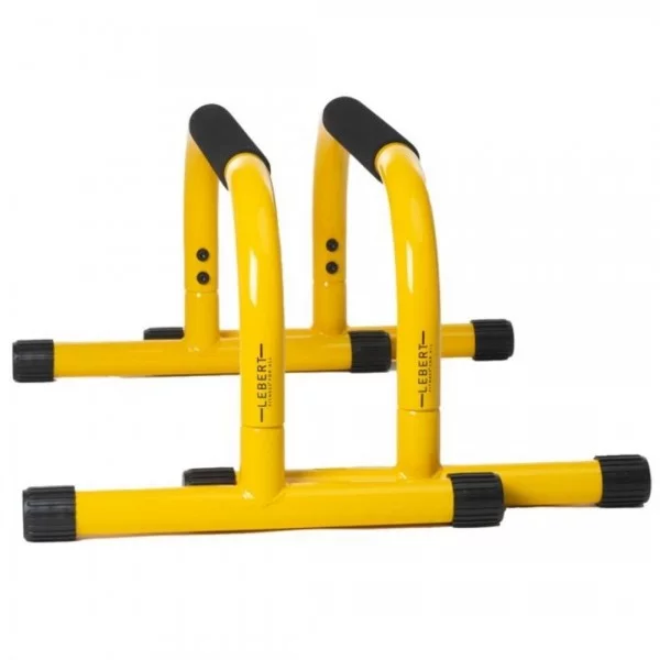Lebert Parallettes jaune - Barres parallèles - BSA PRO