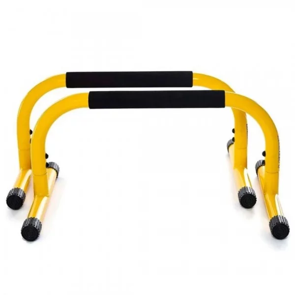 Lebert Parallettes jaune - Barres parallèles - BSA PRO