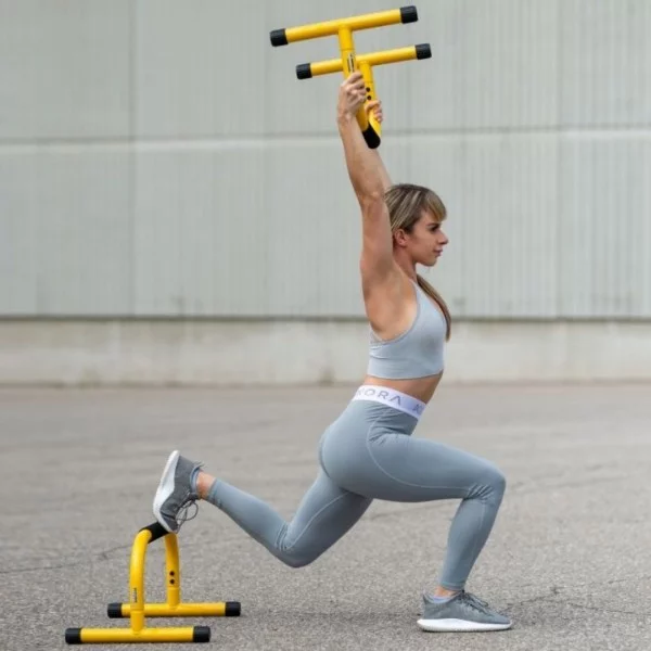 Lebert Parallettes jaune - Barres parallèles - BSA PRO