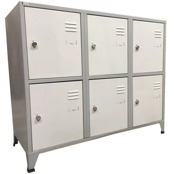 Armoire comptoir 6 casiers - Armoires - BSA PRO