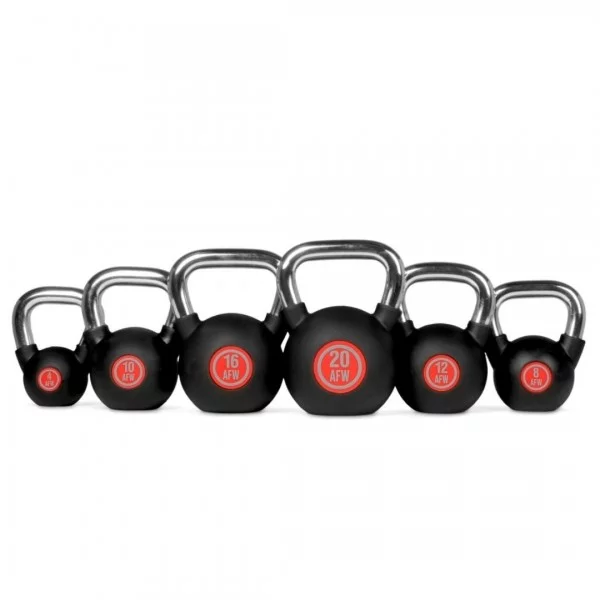 Kettlebells Caoutchouc noir - Kettlebells original - BSA PRO