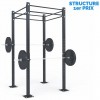 STRUCTURE CROSS TRAINING 1.20 x 1.20 x 2.75 m - Cages Cross training centrales - BSA PRO