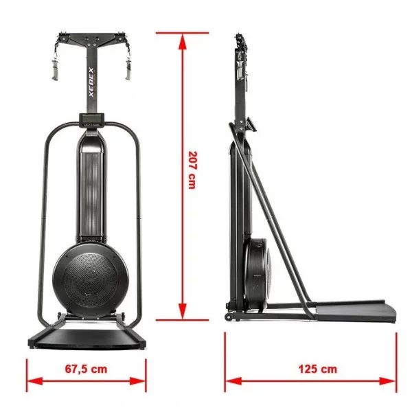 Plateforme SKI ERG 2.0 XEBEX - Rameur - BSA PRO