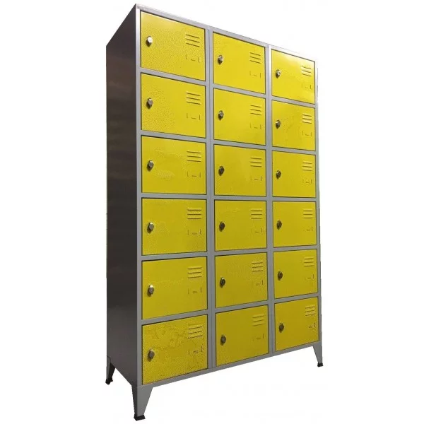 Vestiaire 18 casiers 400 mm - Vestiaires - BSA PRO