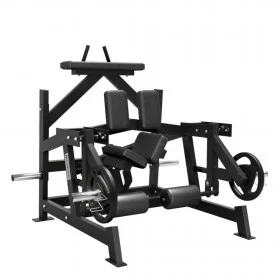 Kneeling leg curl PL noir - Machine Charge Libre - BSA PRO