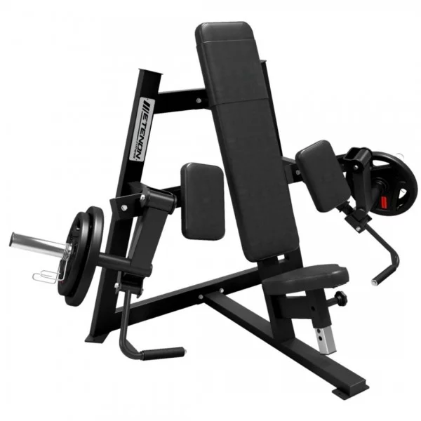 Curl Biceps alterné PL noir - Machine Charge Libre - BSA PRO