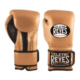 Gants de boxe REYES Pro gold - Gants Boxe - BSA PRO