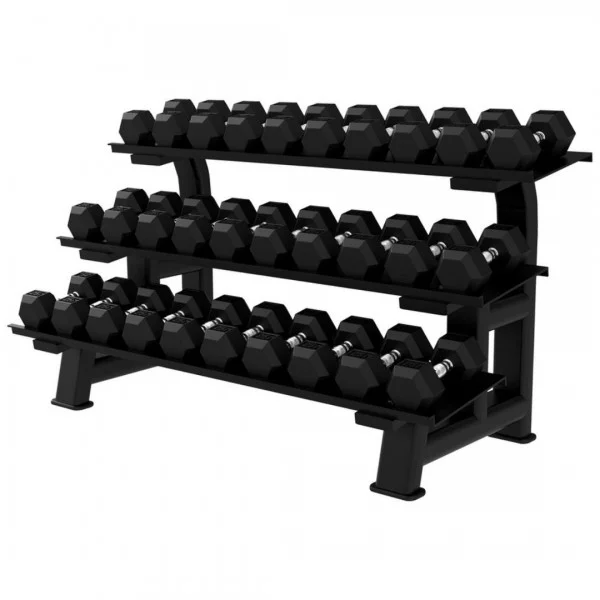 Rack haltères 3 plateaux - Racks de musculation - BSA PRO