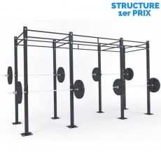STRUCTURE CROSS TRAINING 4.05 x 1.20 x 2.75 m Cages Cross training centrales BSA PRO