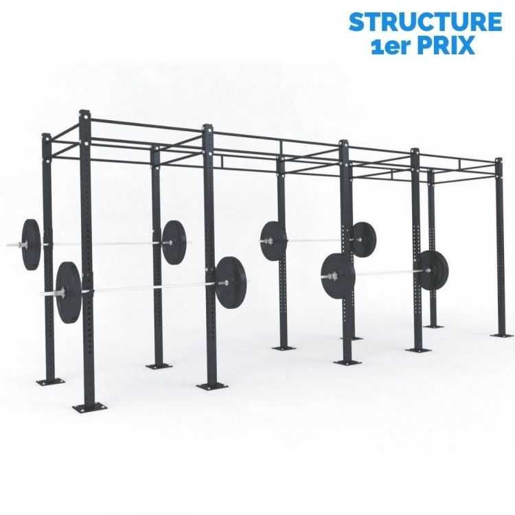 STRUCTURE CROSS TRAINING 5.77 x 1.20 x 2.75 m - Cages Cross training centrales - BSA PRO