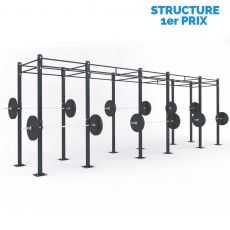 STRUCTURE CROSS TRAINING 6.90 x 1.20 x 2.75 m Cages Cross training centrales BSA PRO