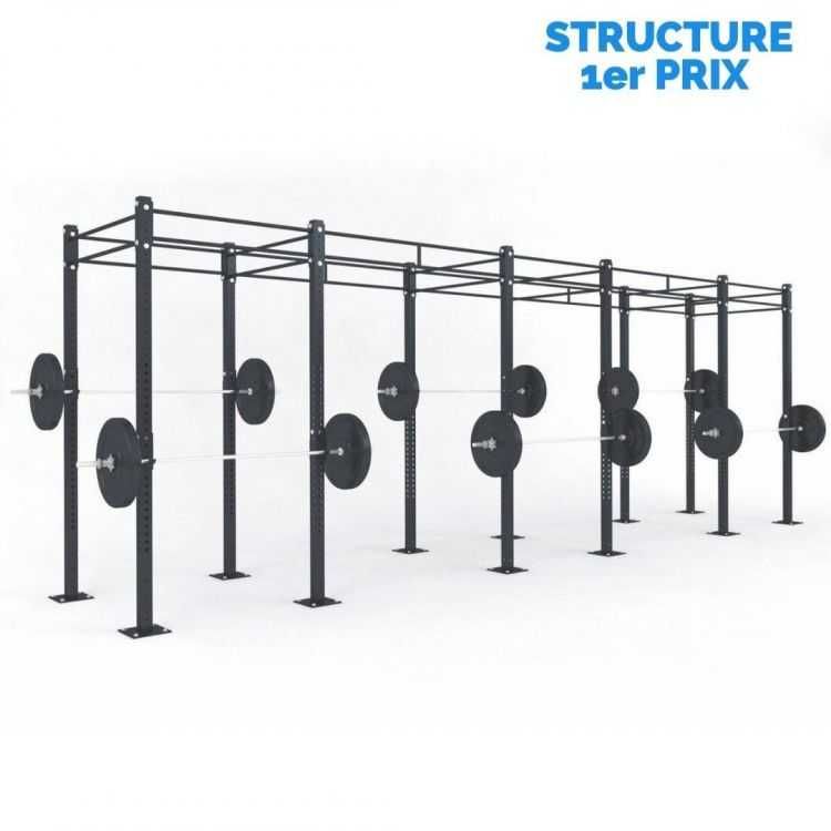 STRUCTURE CROSS TRAINING 6.90 x 1.20 x 2.75 m - Cages Cross training centrales - BSA PRO