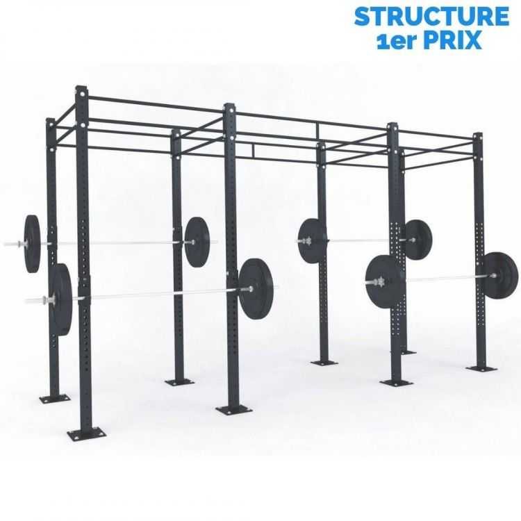 STRUCTURE CROSS TRAINING 4.05 x 1.80 x 2.75 m - Cages Cross training centrales - BSA PRO