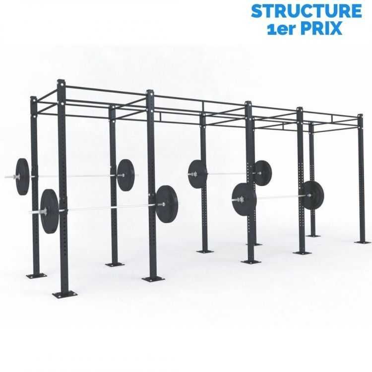STRUCTURE CROSS TRAINING 5.77 x 1.80 x 2.75 m - Cages Cross training centrales - BSA PRO