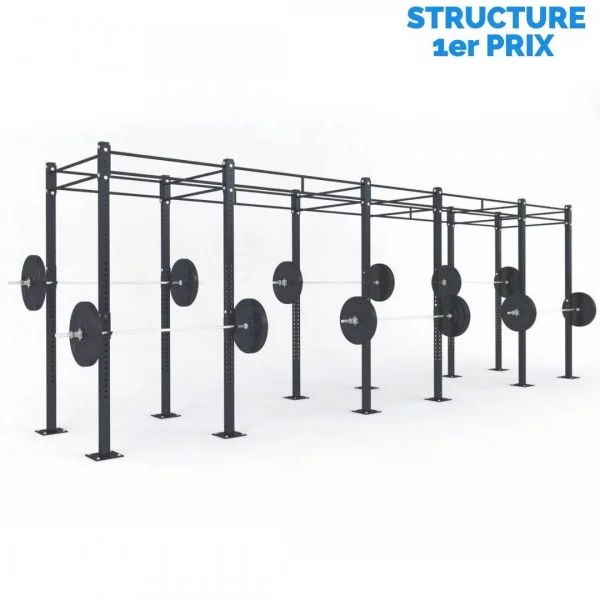 STRUCTURE CROSS TRAINING 6.90 x 1.80 x 2.75 m - Cages Cross training centrales - BSA PRO
