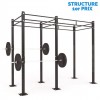STRUCTURE CROSS TRAINING 2.92 x 1.20 x 2.75 m - Cages Cross training centrales - BSA PRO