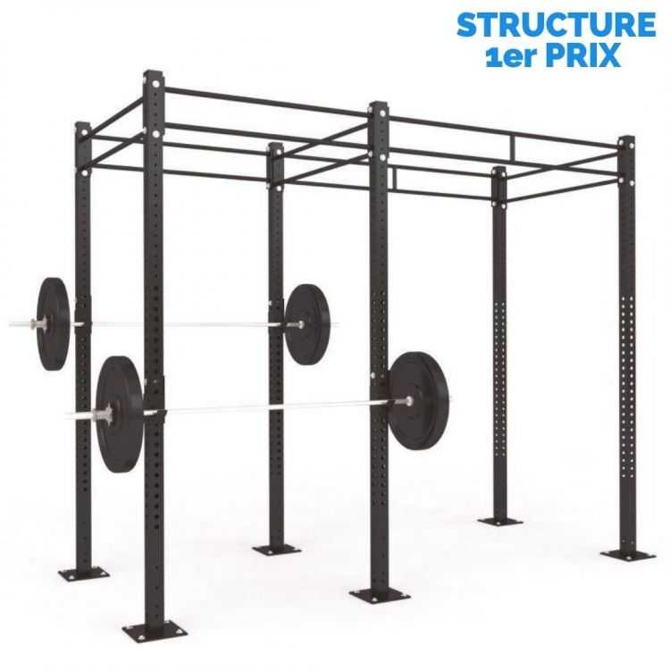 STRUCTURE CROSS TRAINING 2.92 x 1.80 x 2.75 m - Cages Cross training centrales - BSA PRO