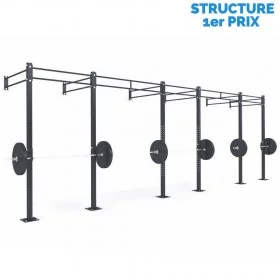 Cage cross training murale 6.90 x 1.12 x 2.75 m - Cages Cross training murales - BSA PRO