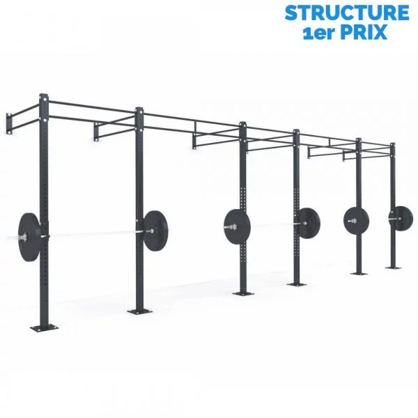 Cage cross training murale 6.90 x 1.12 x 2.75 m - Cages Cross training murales - BSA PRO