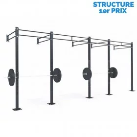 Cage cross training murale 5.77 x 1.72 x 2.75 m - Cages Cross training murales - BSA PRO