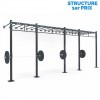 Cross training Rig murale 577 x 112 x 275 cm - Cages Cross training murales - BSA PRO