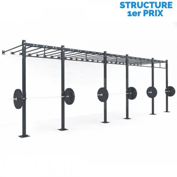 Cross training Rig murale 690 x 112 x 275 cm - Cages Cross training murales - BSA PRO