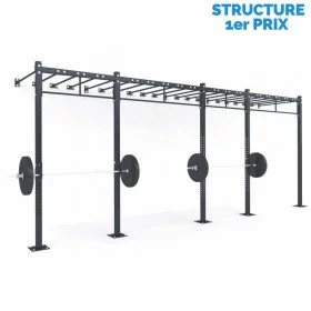 Cross training Rig murale 577 x 172 x 275 cm - Cages Cross training murales - BSA PRO