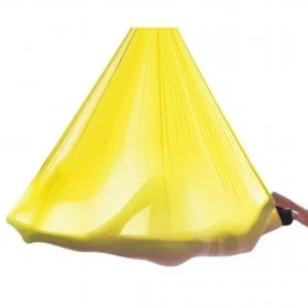 Hamac Yoga Aérien 5 x 2.80 m jaune - Yoga Aérien - BSA PRO