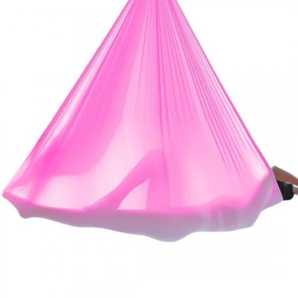 Hamac Yoga Aérien 4 x 2.80 m rose - Yoga Aérien - BSA PRO