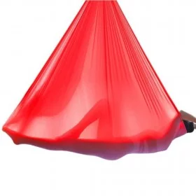 Hamac Yoga Aérien 5 x 2.80 m rouge - Yoga Aérien - BSA PRO