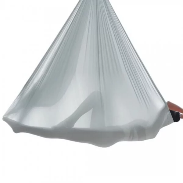 Hamac Yoga Aérien 5 x 2.80 m silver - Yoga Aérien - BSA PRO