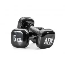 Haltères vinyle noire 5 kg Haltères et racks BSA PRO