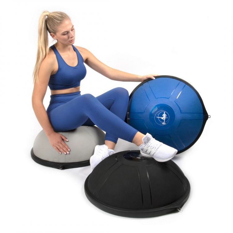 Balance Ball anthracite 60 cm - Rehab et spécifique - BSA PRO