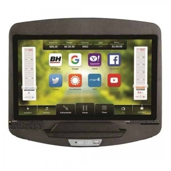 Tapis de course G588 BH INERTIA SF16 - Machine Cardio Training - BSA PRO