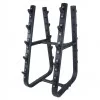 Support pour barre droite et curl noir - Racks de musculation - BSA PRO