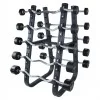 Support pour barre droite et curl noir - Racks de musculation - BSA PRO