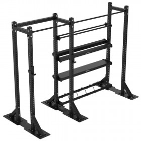 Half Rack Squat S2 avec Plaques - Matériel Musculation - BSA PRO