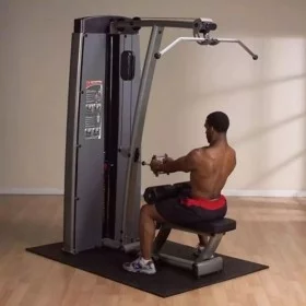 Poste Dorsaux et haut-bas Pro Dual - Postes Biceps triceps - BSA PRO