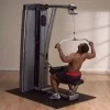 Poste Dorsaux et haut-bas Pro Dual - Postes Biceps triceps - BSA PRO