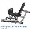 Poste Abducteurs Adducteurs Pro Dual - Multi stations - BSA PRO